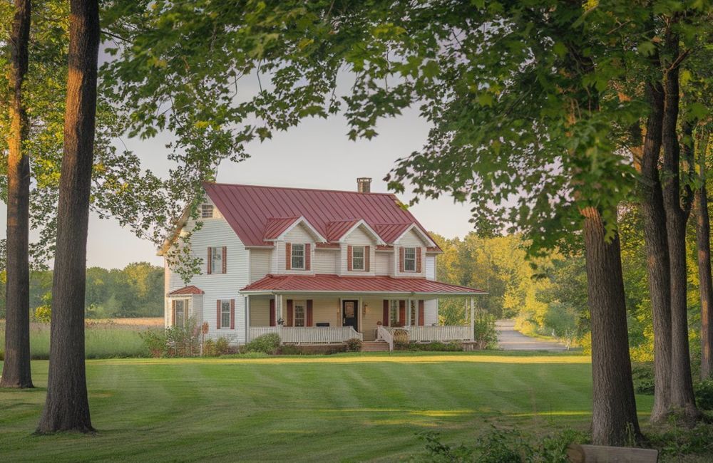 7 Reasons to Buy a Home in Dunrobin, Ontario. House in Dunrobin With Red roof