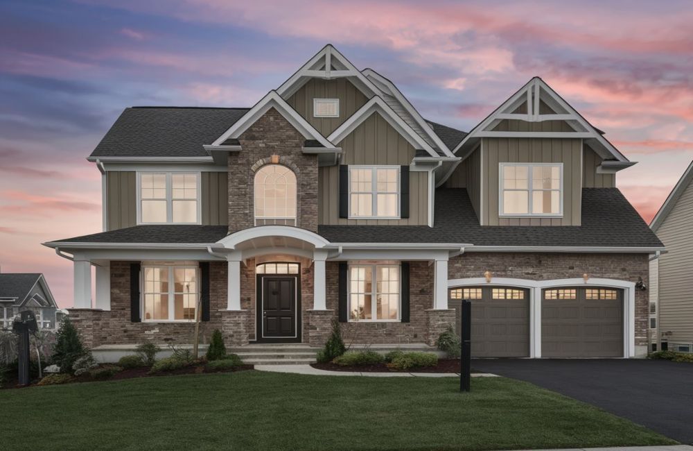 a house with a lawn and a driveway, Do You Need a Realtor for New Construction in Ottawa or Kanata