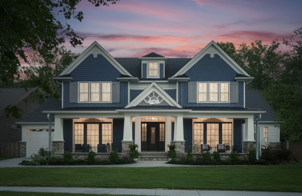 a house with a lawn and trees in the background, 8 Reasons to Buy a Home in Kanata